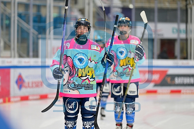 Eishockey, Frauen, DFEL, Playoffs, Finale, Spiel 1, Saison 2023-2024, ERC Ingolstadt - ECDC Memmingen Indians, 16.03.2024