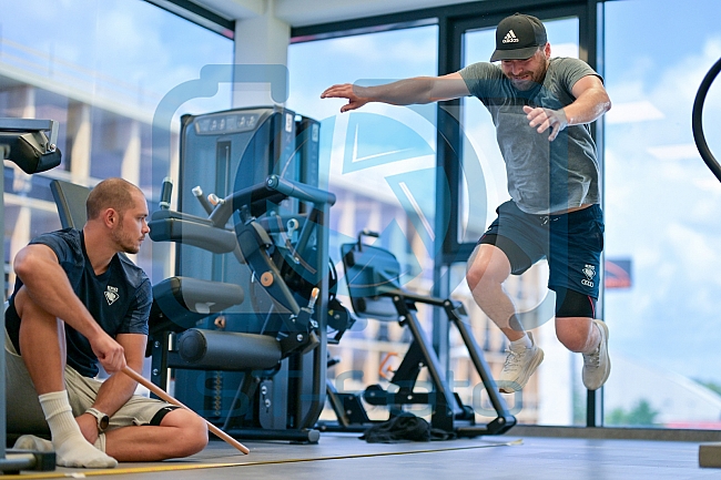 Eishockey, Herren, DEL, Saison 2024-2025, ERC Ingolstadt - Fitnesstest, 03.08.2024