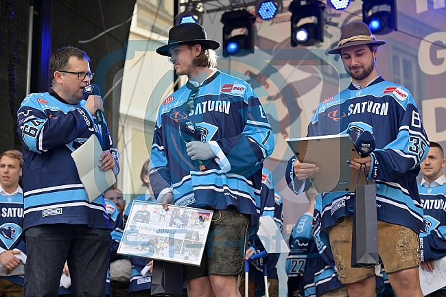 Eishockey, Herren, DEL, Saison 2022-2023, ERC Ingolstadt - Saisonabschlussfeier, 29.04.2023