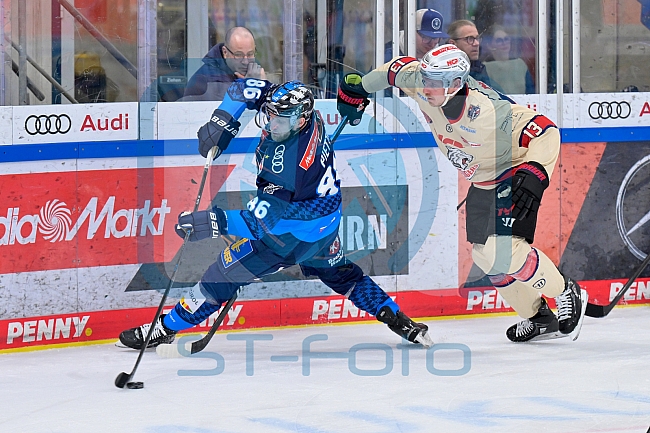 Eishockey, Herren, DEL, Saison 2024-2025, Playoffs Viertelfinale, Spiel 1, ERC Ingolstadt - Nürnberg Ice Tigers, 16.03.2025