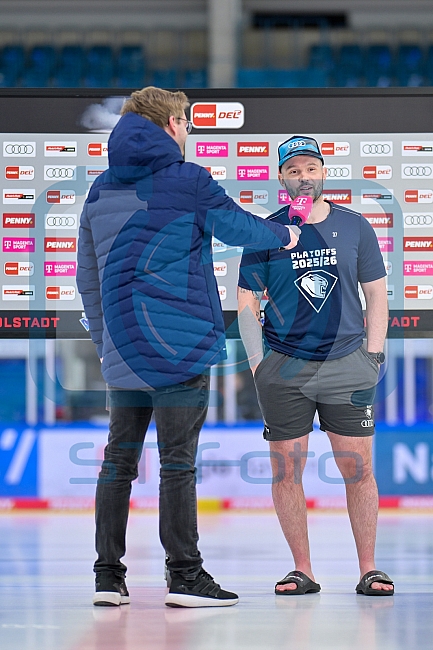 Eishockey, Herren, DEL, Saison 2025-2026, Playoffs, Viertelfinale, Spiel 2, ERC Ingolstadt - EHC Red Bull München, 27.03.2026