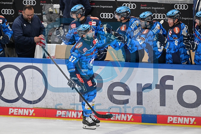 Eishockey, Herren, DEL, Saison 2025-2026, Playoffs Halbfinale, Spiel 5, ERC Ingolstadt - EHC Red Bull München, 25.09.2025