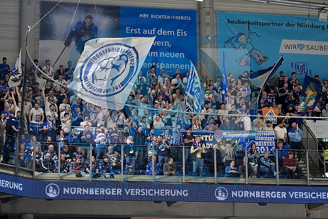 Eishockey, Herren, DEL, Saison 2024-2025, Playoffs Viertelfinale, Spiel 6, Nürnberg Ice Tigers - ERC Ingolstadt, 28.03.2025