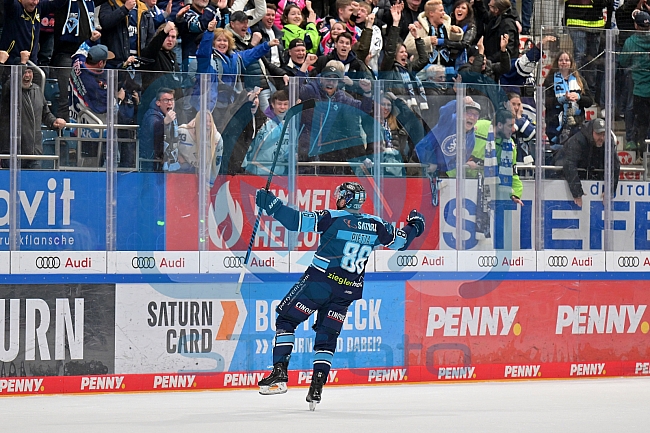 Eishockey, Herren, DEL, Saison 2022-2023, Playoff-Viertelfinale - Spiel 5, ERC Ingolstadt - Düsseldorfer EG, 24.03.2023