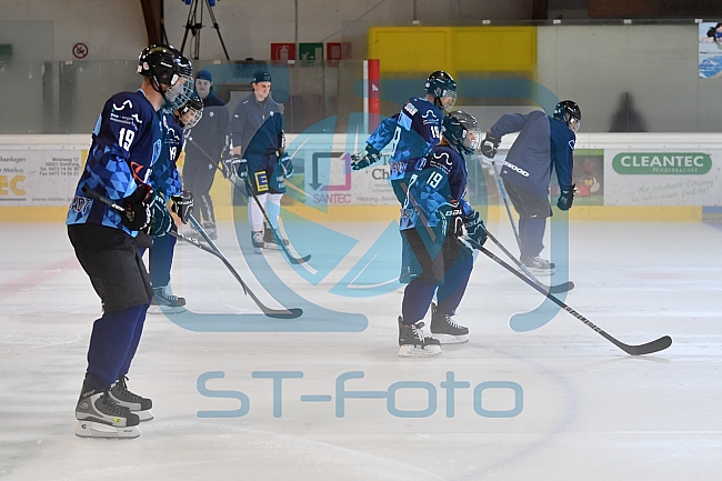Fantraining mit Co-Trainer Tim Regan (ERC Ingolstadt), Vinschgau Cup, 24.08.2019