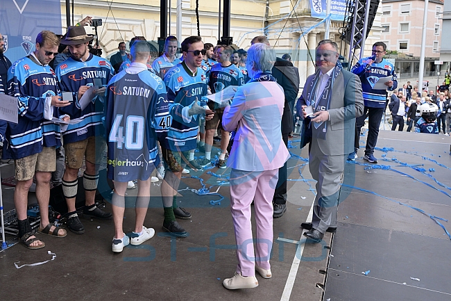 Eishockey, Herren, DEL, Saison 2022-2023, ERC Ingolstadt - Saisonabschlussfeier, 29.04.2023
