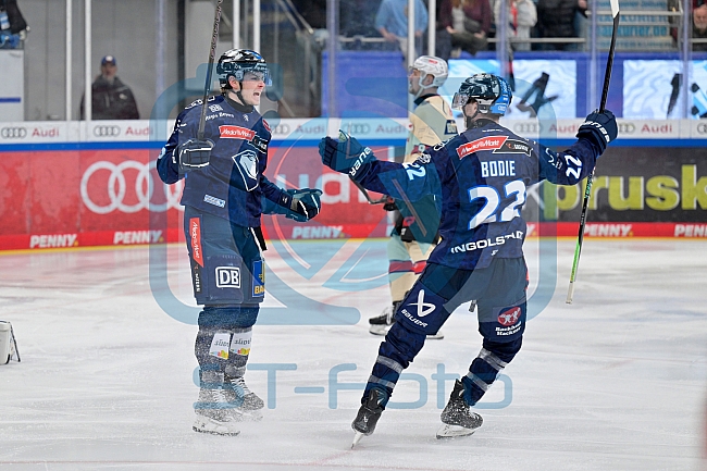 Eishockey, Herren, DEL, Saison 2024-2025, Playoffs Viertelfinale, Spiel 5, ERC Ingolstadt - Nürnberg Ice Tigers, 26.03.2025