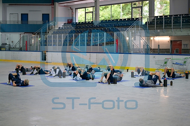 Eishockey, Herren, DEL, Saison 2023-2024, Vorbereitung, ERC Ingolstadt - Leistungstest, 05.08.2023