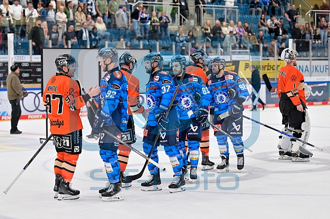 Eishockey, Herren, DEL, Saison 2025-2026, Playoffs Halbfinale, Spiel 3, ERC Ingolstadt - Grizzlys Wolfsburg, 19.09.2025