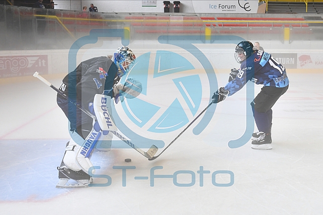 Fantraining mit Co-Trainer Tim Regan (ERC Ingolstadt), Vinschgau Cup, 24.08.2019