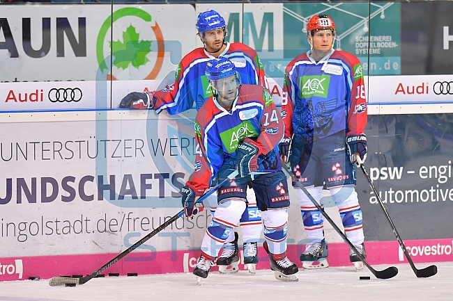 ERC Ingolstadt vs Adler Mannheim, Eishockey, DEL, Deutsche Eishockey Liga, Spieltag 19, 18.11.2018