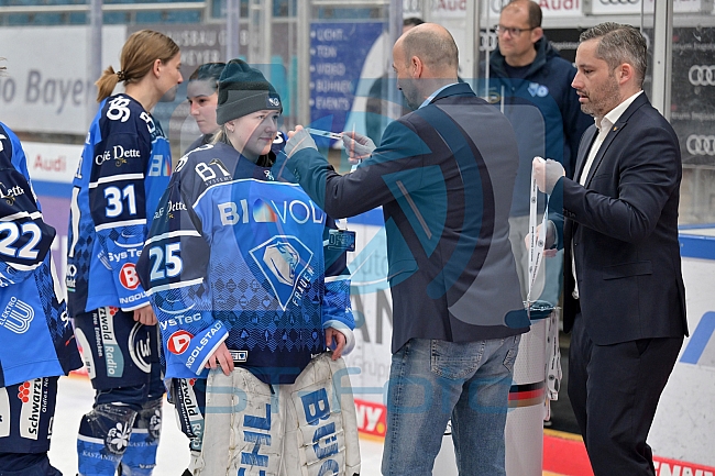 Eishockey, Frauen, DFEL, Playoffs, Finale, Spiel 3, Saison 2023-2024, ERC Ingolstadt - ECDC Memmingen Indians, 23.03.2024