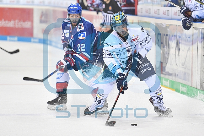 ERC Ingolstadt vs Adler Mannheim, Eishockey, DEL, Deutsche Eishockey Liga, Spieltag 28, 08.12.2017