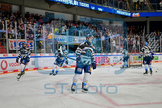 Eishockey, Herren, DEL, Saison 2024-2025, Playoffs Viertelfinale, Spiel 1, Nürnberg Ice Tigers - ERC Ingolstadt, 18.03.2025