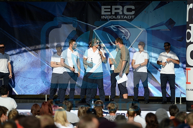 ERC Ingolstadt Saisoneroeffnungsfeier, DEL, Deutsche Eishockey Liga, 08.08.2015