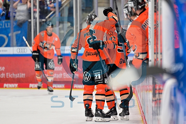 Eishockey, Herren, DEL, Saison 2025-2026, Playoffs Halbfinale, Spiel 3, ERC Ingolstadt - Grizzlys Wolfsburg, 19.09.2025