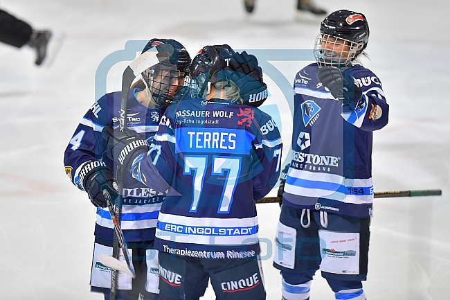 ERC Ingolstadt vs EC Bergkamener Baeren, Eishockey, DFEL, Deutsche Frauen Eishockey Liga, 08.12.2018