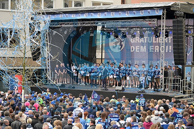 Eishockey, Herren, DEL, Saison 2022-2023, ERC Ingolstadt - Saisonabschlussfeier, 29.04.2023