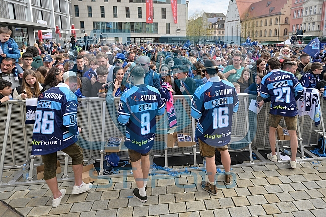 Eishockey, Herren, DEL, Saison 2022-2023, ERC Ingolstadt - Saisonabschlussfeier, 29.04.2023