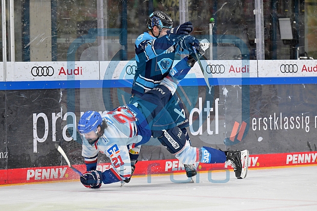 Eishockey, Herren, DEL, Saison 2022-2023, Playoff-Halbfinale - Spiel 3, ERC Ingolstadt - Adler Mannheim, 04.04.2023