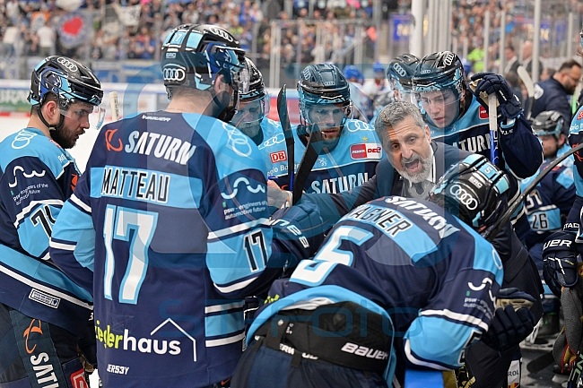 Eishockey, Herren, DEL, Saison 2022-2023, Playoff-Halbfinale - Spiel 5, ERC Ingolstadt - Adler Mannheim, 08.04.2023