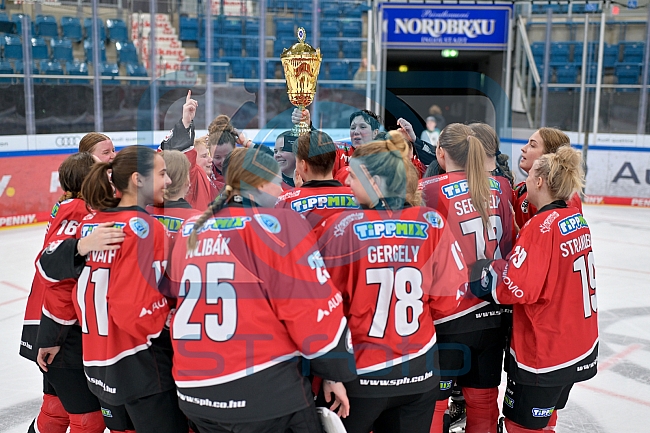 Eishockey, Frauen, EWHL Euro Cup, Saison 2025-2026, Finale, HK Budapest - ECDC Memmingen Indians, 19.10.2025