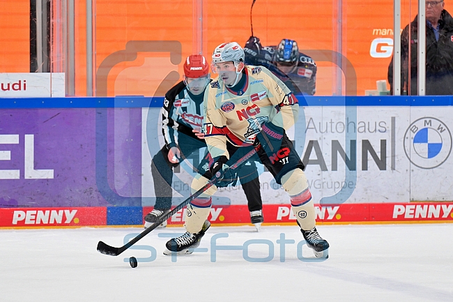 Eishockey, Herren, DEL, Saison 2024-2025, Playoffs Viertelfinale, Spiel 3, ERC Ingolstadt - Nürnberg Ice Tigers, 21.03.2025