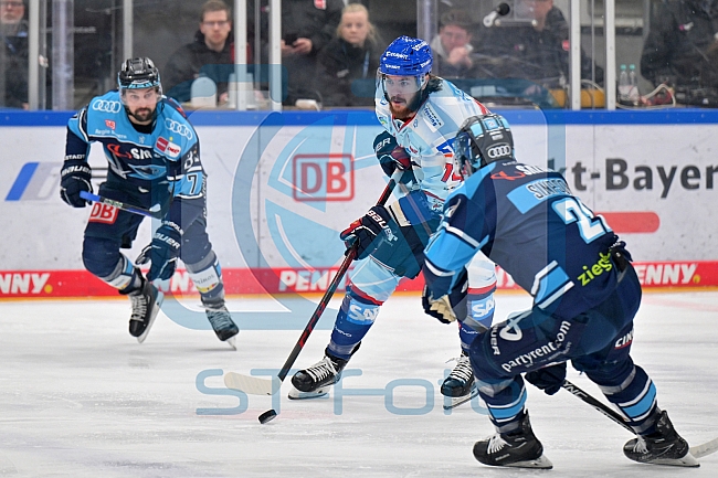 Eishockey, Herren, DEL, Saison 2022-2023, Playoff-Halbfinale - Spiel 3, ERC Ingolstadt - Adler Mannheim, 04.04.2023