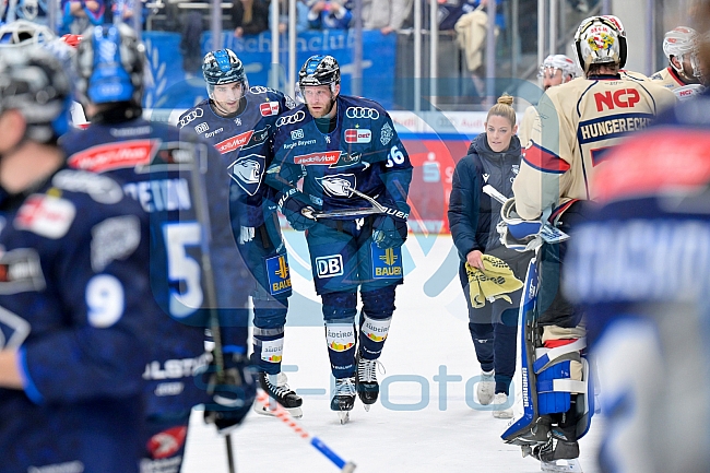 Eishockey, Herren, DEL, Saison 2024-2025, Playoffs Viertelfinale, Spiel 5, ERC Ingolstadt - Nürnberg Ice Tigers, 26.03.2025