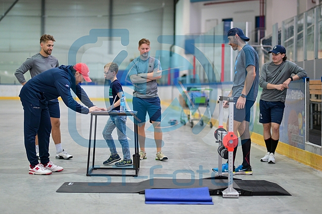 Eishockey, Herren, DEL, Saison 2023-2024, Vorbereitung, ERC Ingolstadt - Leistungstest, 05.08.2023
