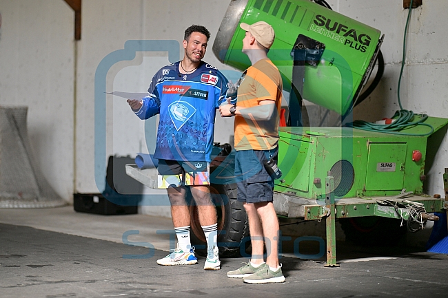 Eishockey, Herren, DEL, Saison 2023-2024, Vinschgau Cup, ERC Ingolstadt - Making-of MediaMarkt & Saturn Videos, 24.08.2023