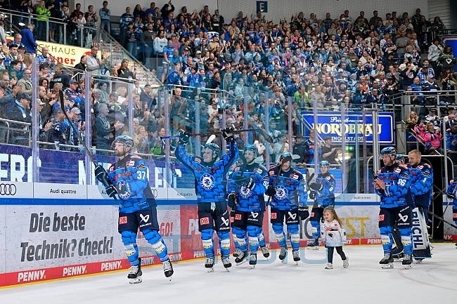 Eishockey, Herren, DEL, Saison 2025-2026, Playoffs Halbfinale, Spiel 3, ERC Ingolstadt - Grizzlys Wolfsburg, 19.09.2025