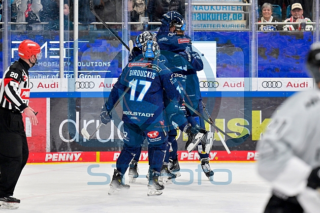Eishockey, Herren, DEL, Saison 2024-2025, Playoffs Halbfinale, Spiel 5, ERC Ingolstadt - Kölner Haie, 11.04.2025