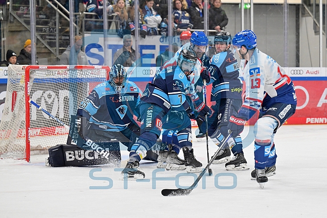 Eishockey, Herren, DEL, Saison 2022-2023, Playoff-Halbfinale - Spiel 3, ERC Ingolstadt - Adler Mannheim, 04.04.2023