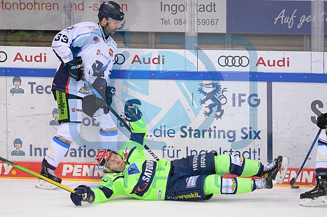 Eishockey, Herren, DEL, Saison 2020-2021, ERC Ingolstadt - Straubing Tigers, 10.02.2021