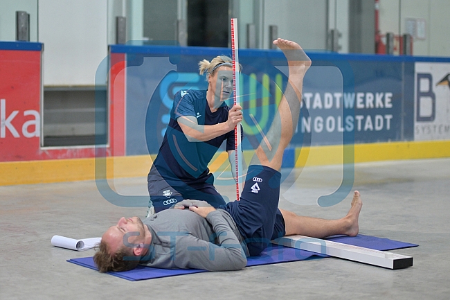 Eishockey, Herren, DEL, Saison 2023-2024, Vorbereitung, ERC Ingolstadt - Leistungstest, 05.08.2023