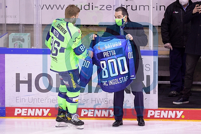 Eishockey, Herren, DEL, Saison 2020-2021, ERC Ingolstadt - Straubing Tigers, 13.02.2021