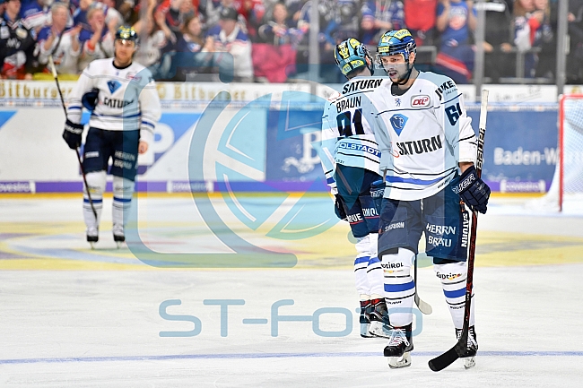 Adler Mannheim vs ERC Ingolstadt, Eishockey, DEL, Deutsche Eishockey Liga, Playoffs, Spiel 2, 16.03.2018