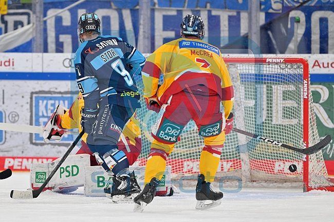 Eishockey, Herren, DEL, Saison 2022-2023, Playoff-Viertelfinale - Spiel 1, ERC Ingolstadt - Düsseldorfer EG, 15.03.2023