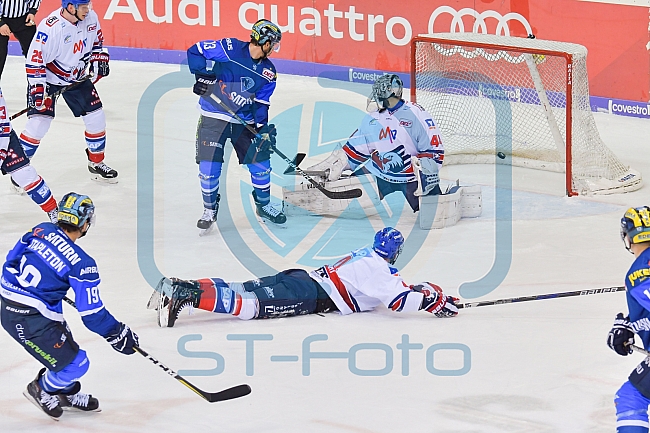 ERC Ingolstadt - Adler Mannheim, Eishockey, DEL, Deutsche Eishockey Liga, Playoffs, Viertelfinale, Spiel 3, 18.03.2018