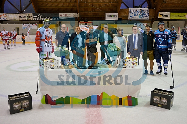 Eishockey, Herren, 6. Vinschgau-Cup, Saison 2022-2023, ERC Ingolstadt - HC Bozen Südtirol, 28.08.2022