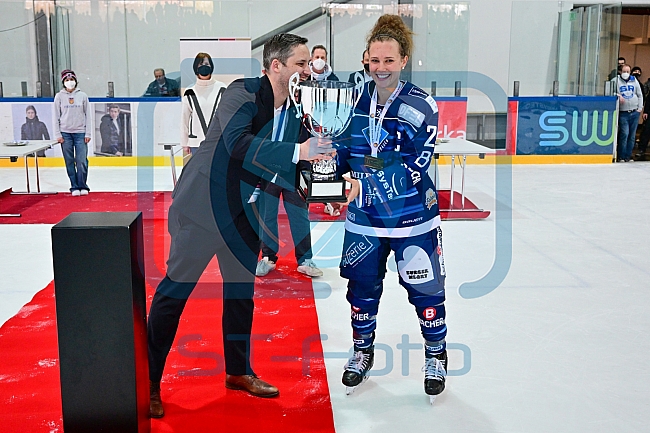 Eishockey, Frauen, DFEL, Playoffs Finale Spiel 4, Saison 2021-2022, ERC Ingolstadt - ECDC Memmingen Indians, 20.03.2022