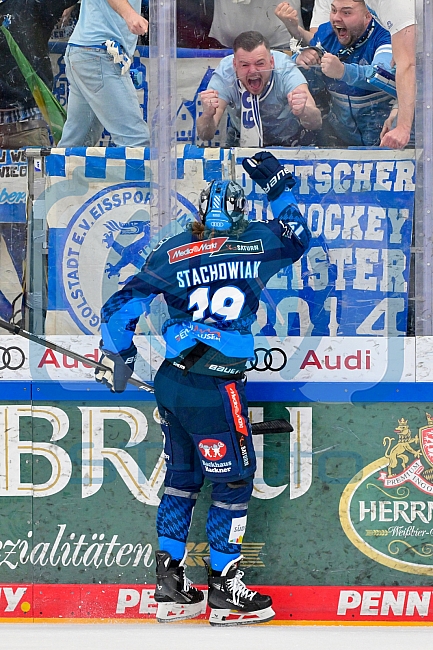 Eishockey, Herren, DEL, Saison 2024-2025, Playoffs Viertelfinale, Spiel 3, ERC Ingolstadt - Nürnberg Ice Tigers, 21.03.2025