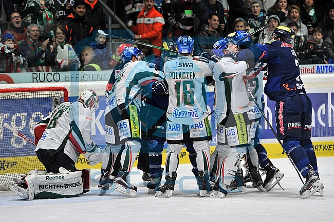 Augsburger Panther vs ERC Ingolstadt, Eishockey, DEL, Deutsche Eishockey Liga, 11.12.2015