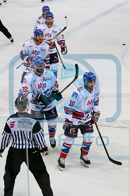 ERC Ingolstadt - Adler Mannheim, Eishockey, DEL, Deutsche Eishockey Liga, Playoffs, Viertelfinale, Spiel 1, 14.03.2018