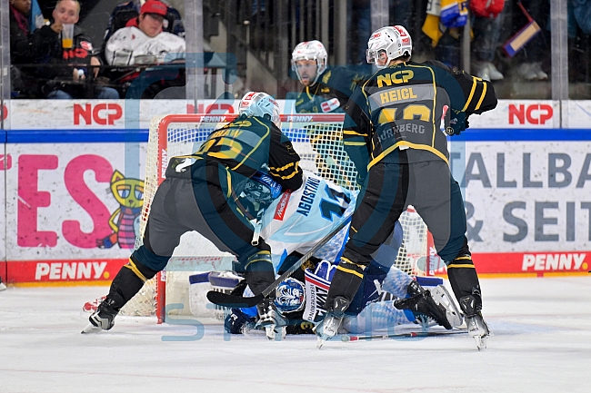 Eishockey, Herren, DEL, Saison 2024-2025, Playoffs Viertelfinale, Spiel 6, Nürnberg Ice Tigers - ERC Ingolstadt, 28.03.2025