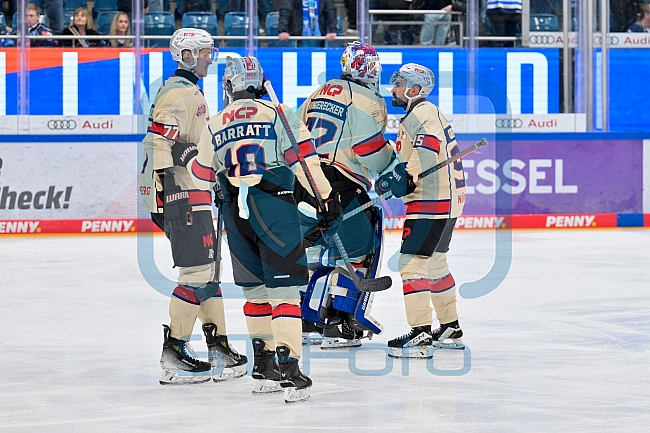 Eishockey, Herren, DEL, Saison 2024-2025, Playoffs Viertelfinale, Spiel 3, ERC Ingolstadt - Nürnberg Ice Tigers, 21.03.2025