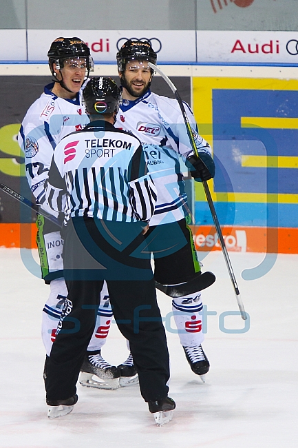 ERC Ingolstadt - Straubing Tigers, Eishockey, DEL, Deutsche Eishockey Liga, Spieltag 1, 01.12.2017
