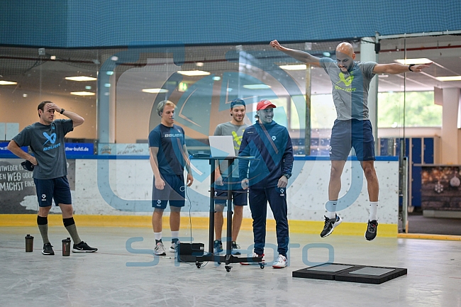 Eishockey, Herren, DEL, Saison 2023-2024, Vorbereitung, ERC Ingolstadt - Leistungstest, 05.08.2023