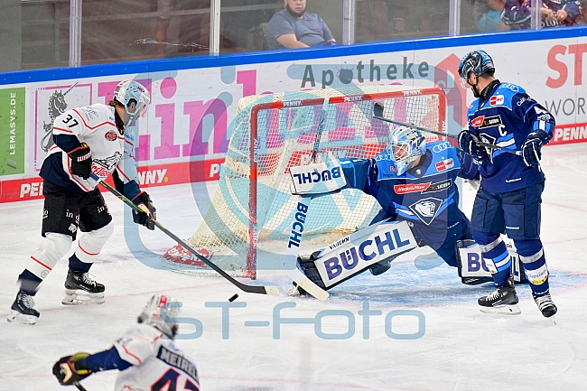 Eishockey, Herren, DEL, Saison 2025-2026, Gäubodenvolksfest-Cup 2025, Spiel 1, Nürnberg Ice Tigers - ERC Ingolstadt, 15.08.2025